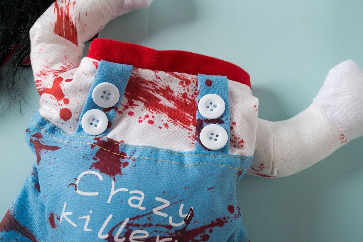 Crazy Killer Halloween Kostüm für Haustiere