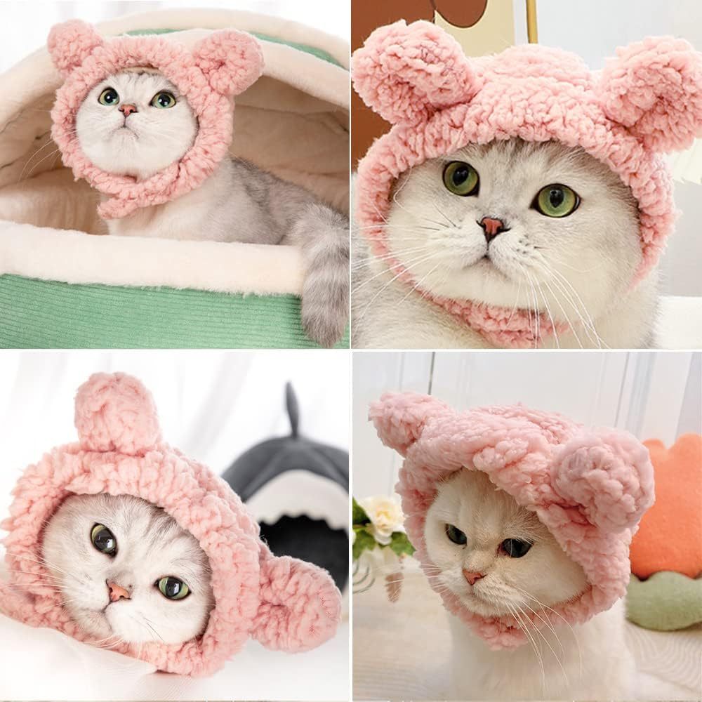 Niedliche Bärenmütze für Katzen