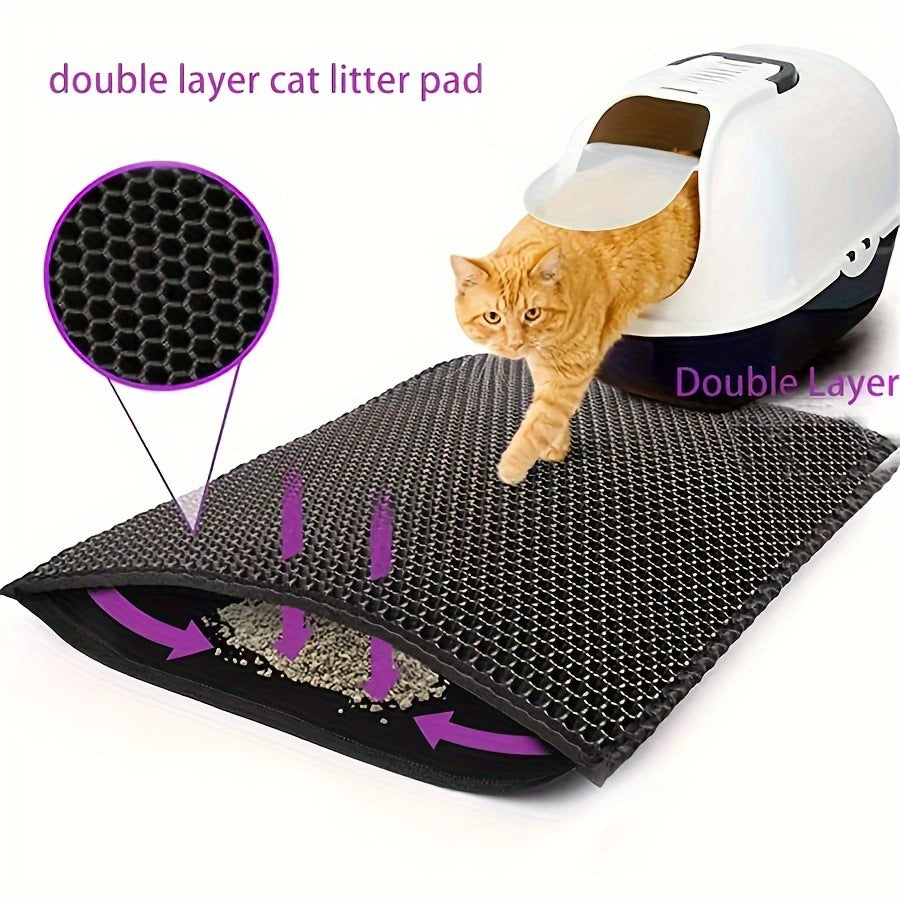 Katzenstreu-Matte mit doppelter Schicht