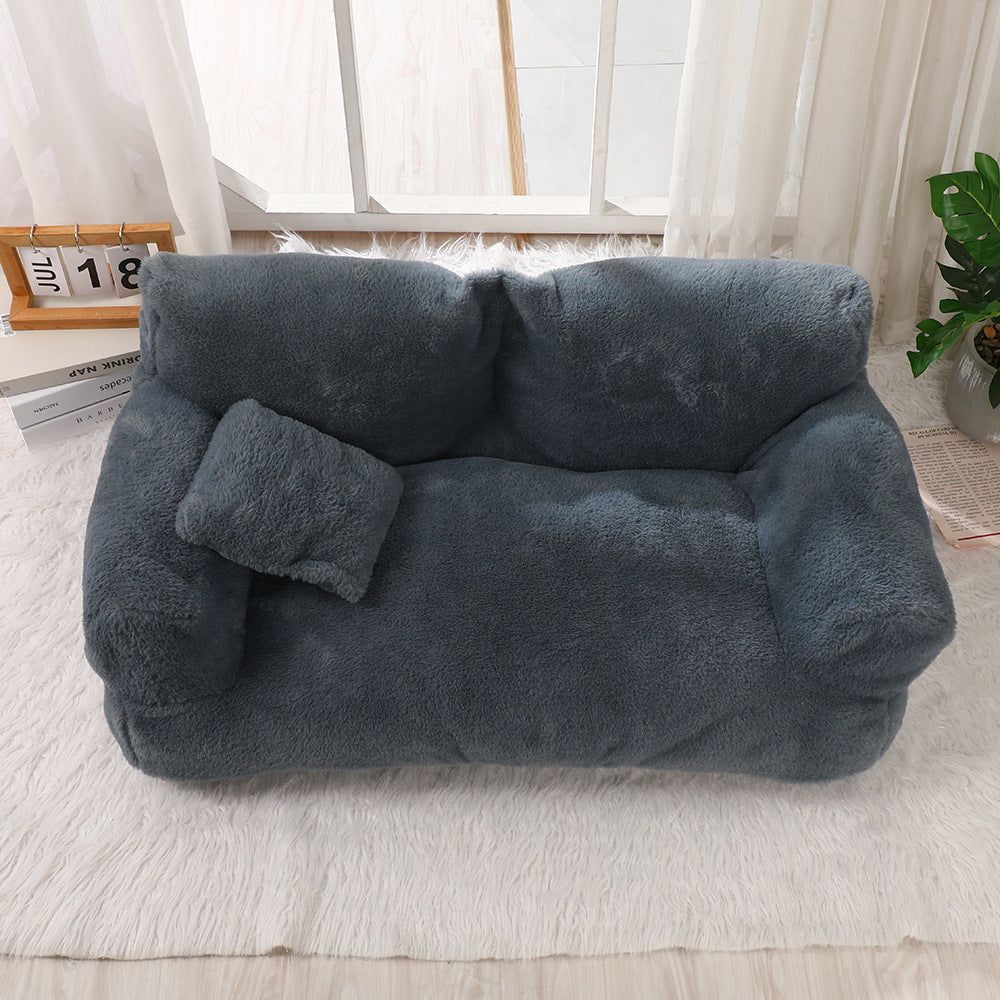 Kuscheliges Haustiersofa mit Anti-Rutsch-Funktion