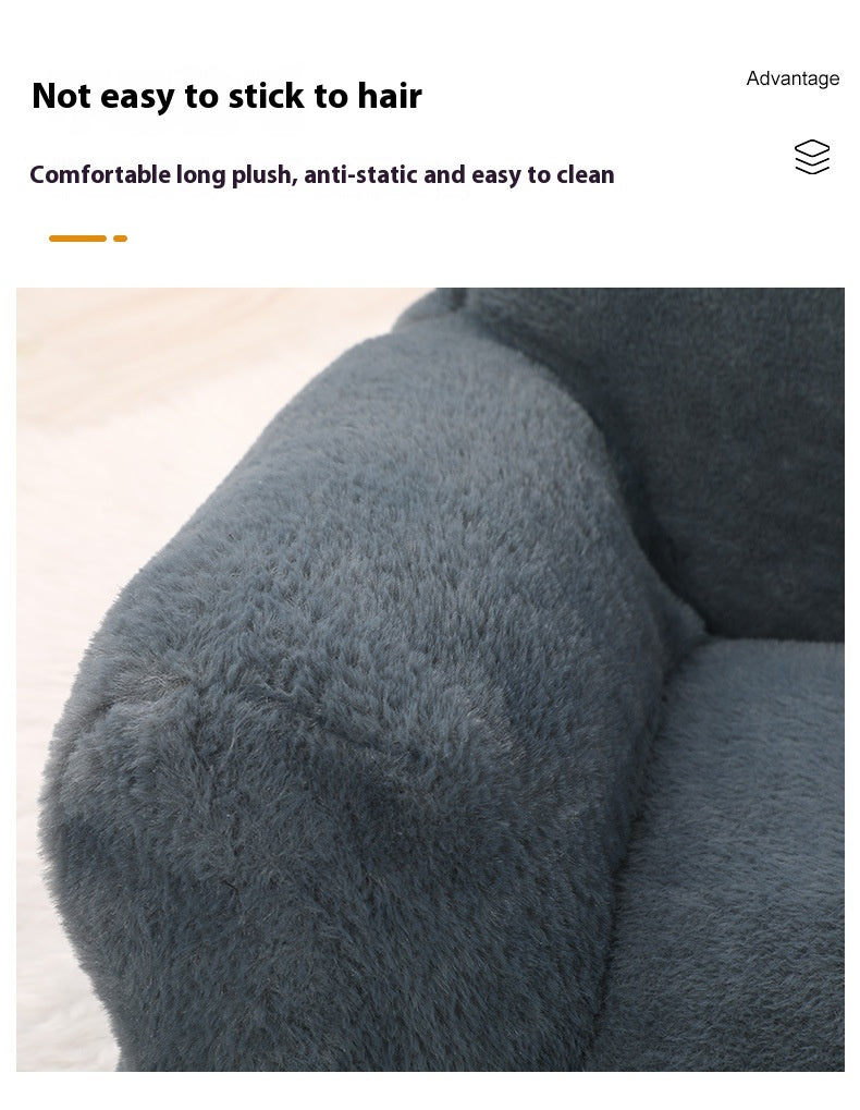 Kuscheliges Haustiersofa mit Anti-Rutsch-Funktion