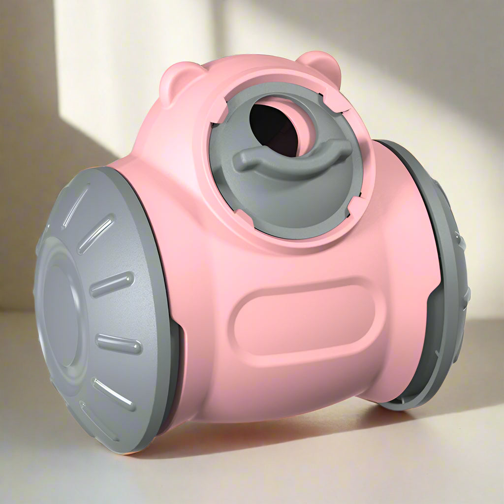 Futterspielzeug mit Wackeleffekt für langsames Fressen