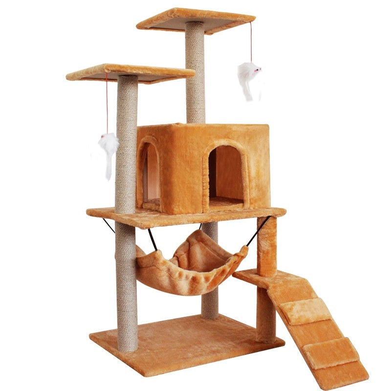Kratzbaum mit Kletter- und Spielspaß für Katzen
