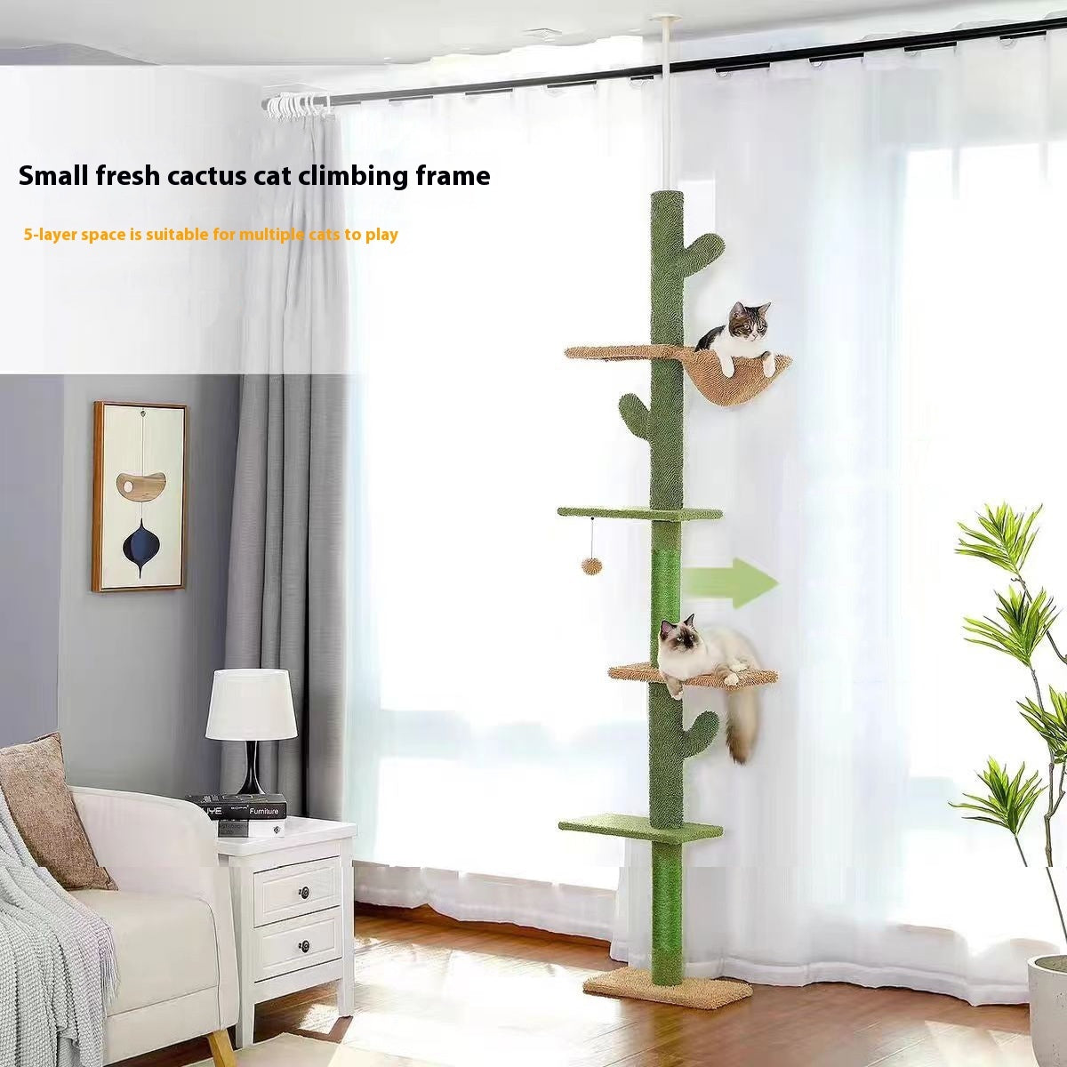 Kaktus Kratzbaum für Katzen