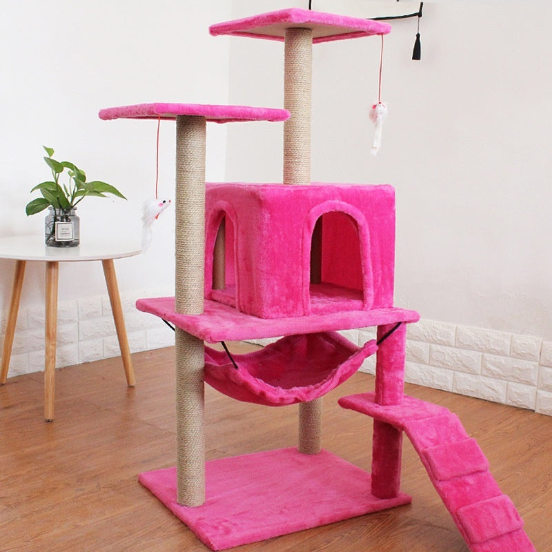 Kratzbaum mit Kletter- und Spielspaß für Katzen