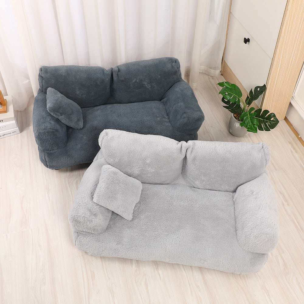 Kuscheliges Haustiersofa mit Anti-Rutsch-Funktion