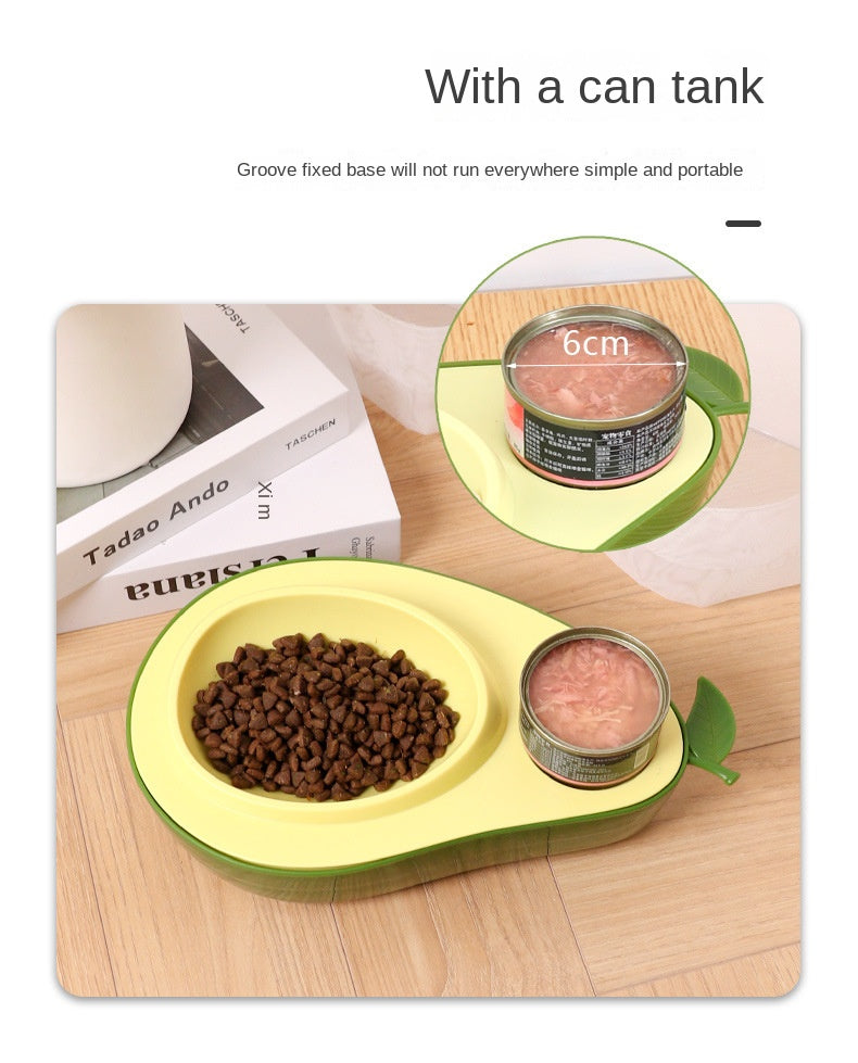 2 in 1 Avocado Futternapf und Anti-Schling Napf für Haustiere