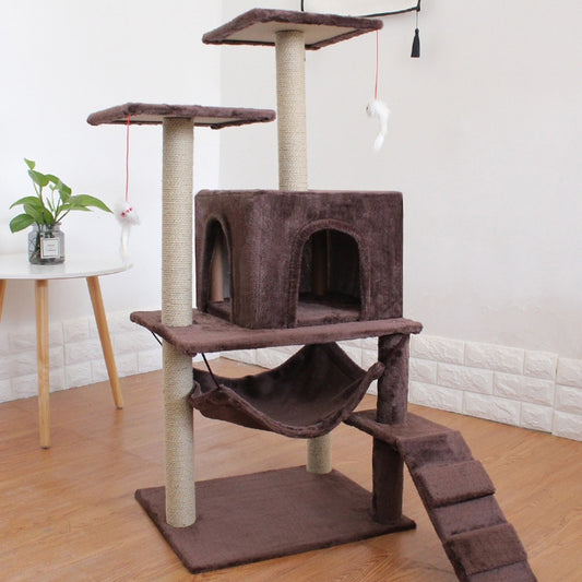 Kratzbaum mit Kletter- und Spielspaß für Katzen