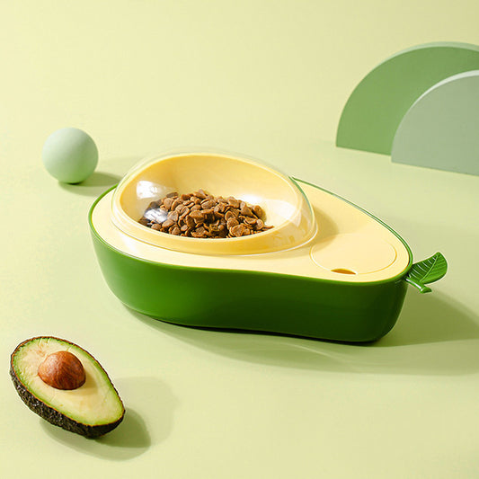 2 in 1 Avocado Futternapf und Anti-Schling Napf für Haustiere