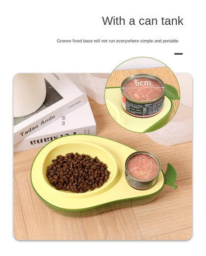 2 in 1 Avocado Futternapf und Anti-Schling Napf für Haustiere