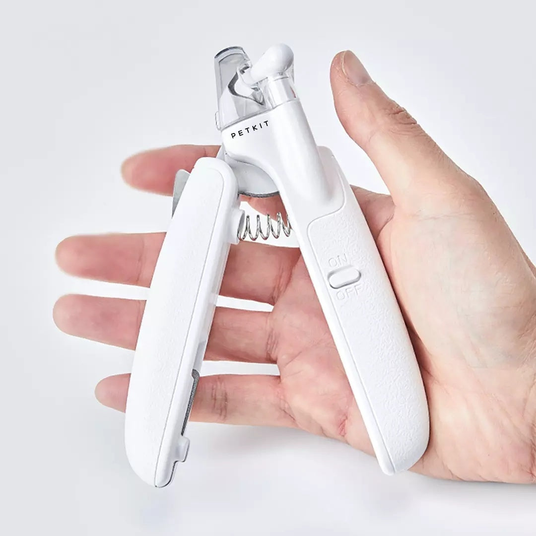 Rutschfester LED-Nagelknipser für Haustiere mit Feile